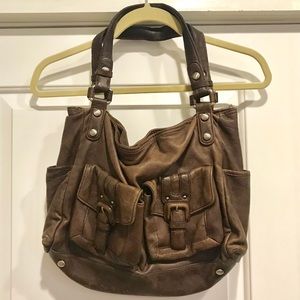 Kenneth Cole New York genuine leather handbag